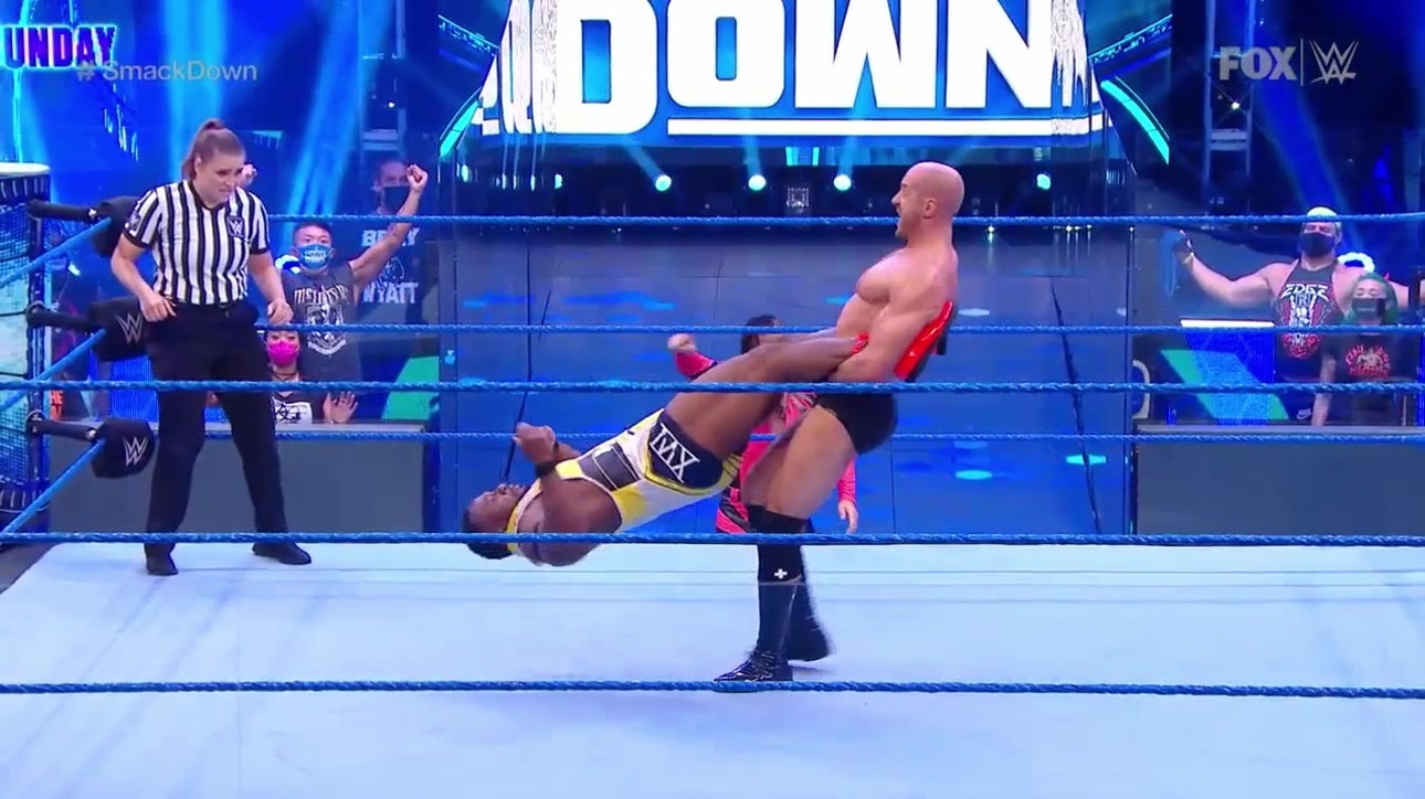 Big E battles Cesaro, winner picks stipulation for Extreme Rules