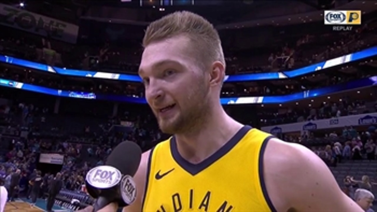 Domas Sabonis: 'Every game I'm just getting more and more confident'