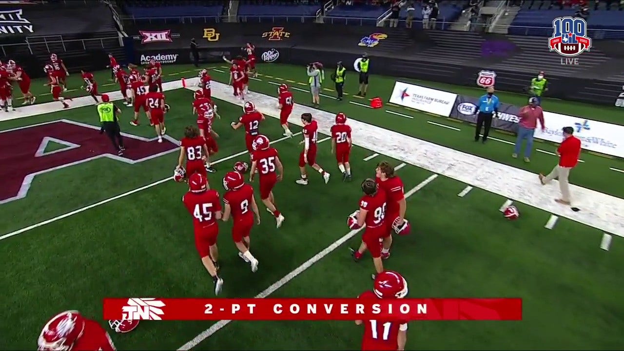 Two Point Conversion HIGHLIGHTS: Jim Ned Wins in OT on Two-Point Conversion | UIL State ...