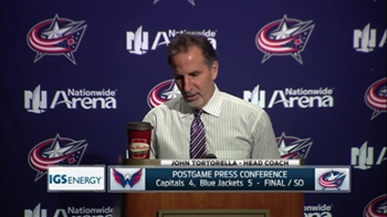 Torts on Forsberg: 'My God he played well'
