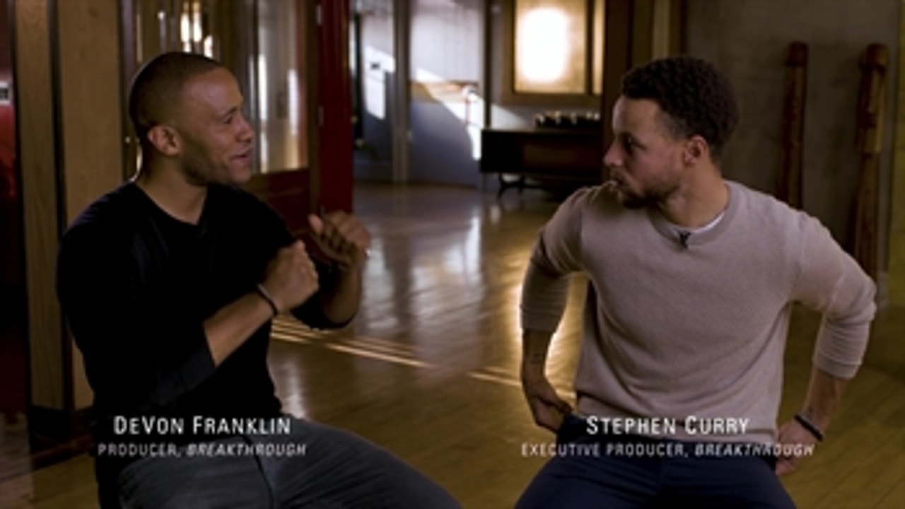Stephen Curry and DeVon Franklin discuss their inspirational new movie, 'Breakthrough'
