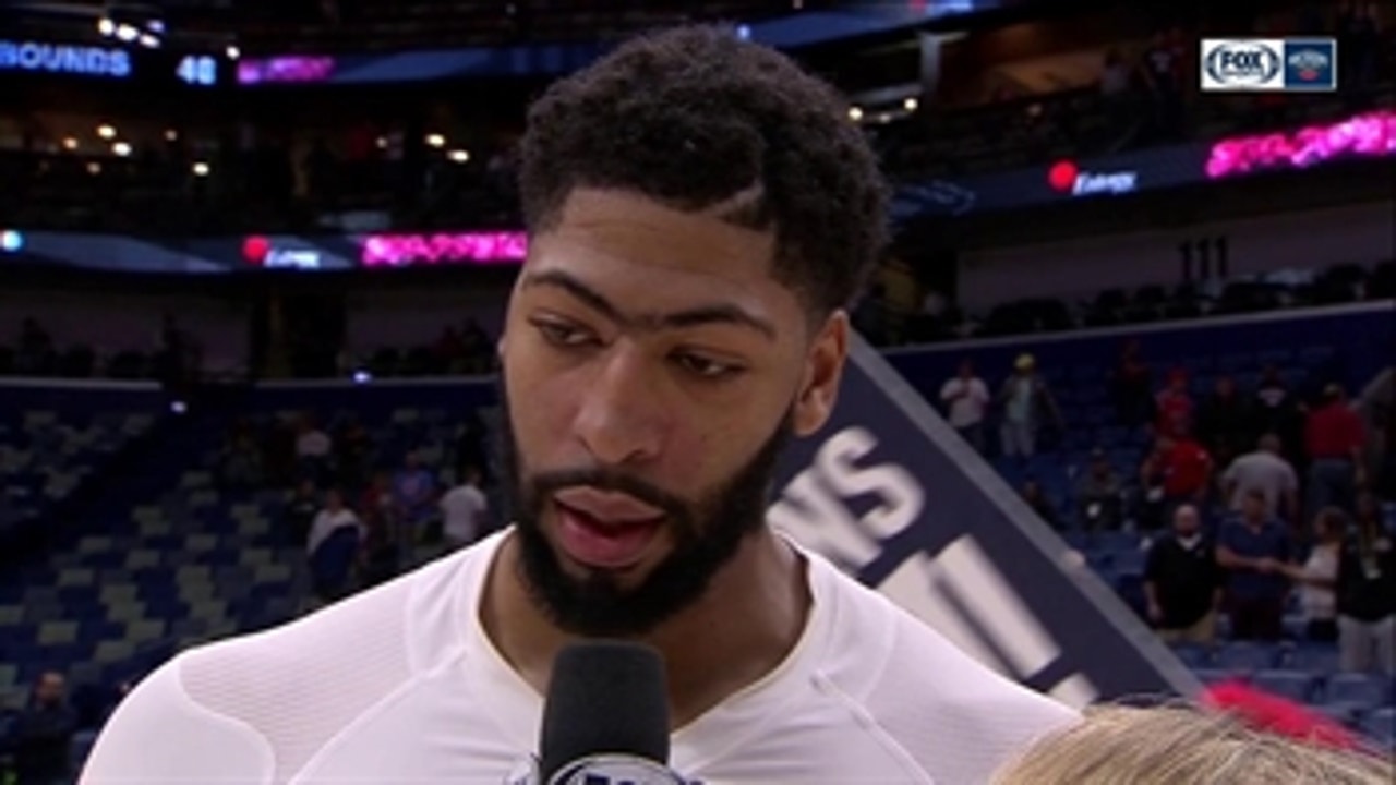 Anthony Davis on being back in the WIN Column
