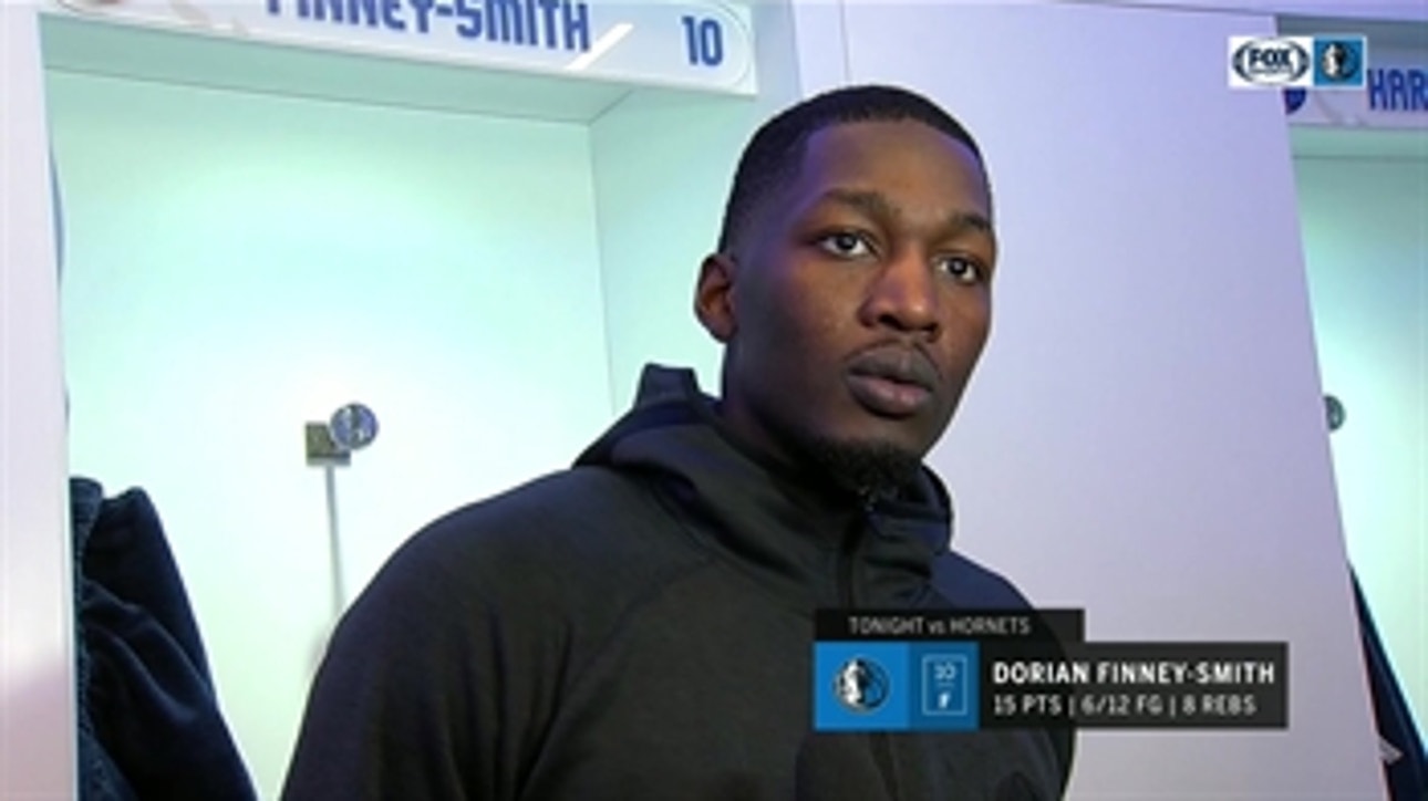 Dorian Finney-Smith talks Mavericks OT loss against Hornets
