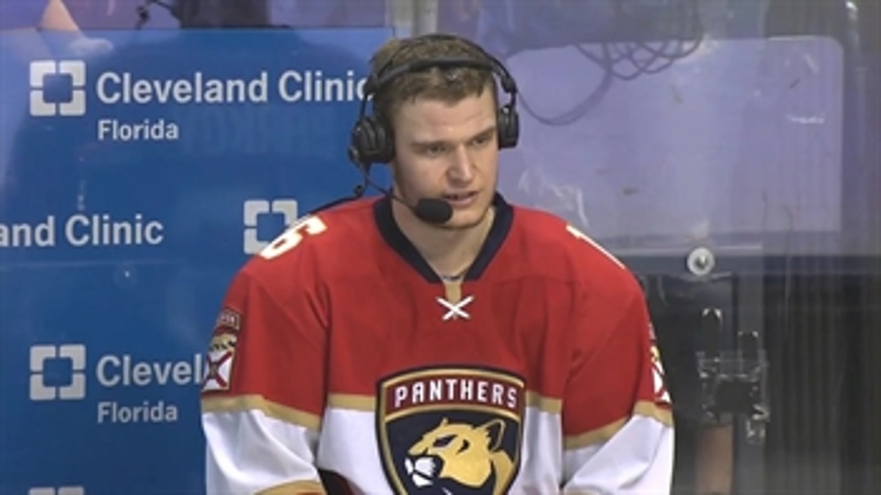 Aleksander Barkov: We tried to take their skill players away