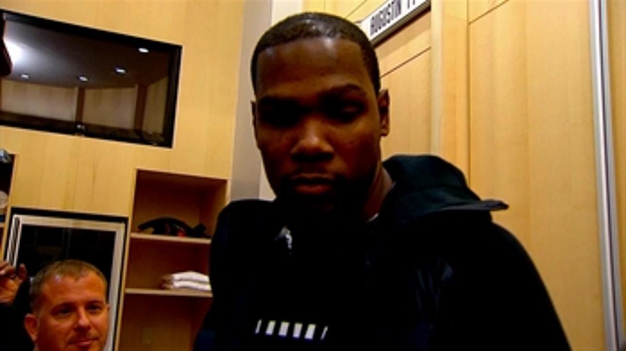 Durant on playing LeBron next: Every game I play is special