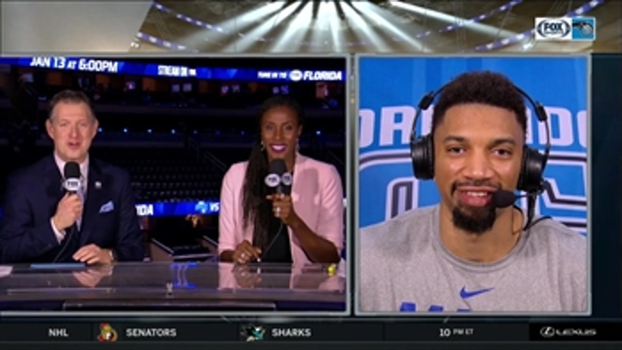 Khem Birch talks about his contributions off the bench in tonight's win