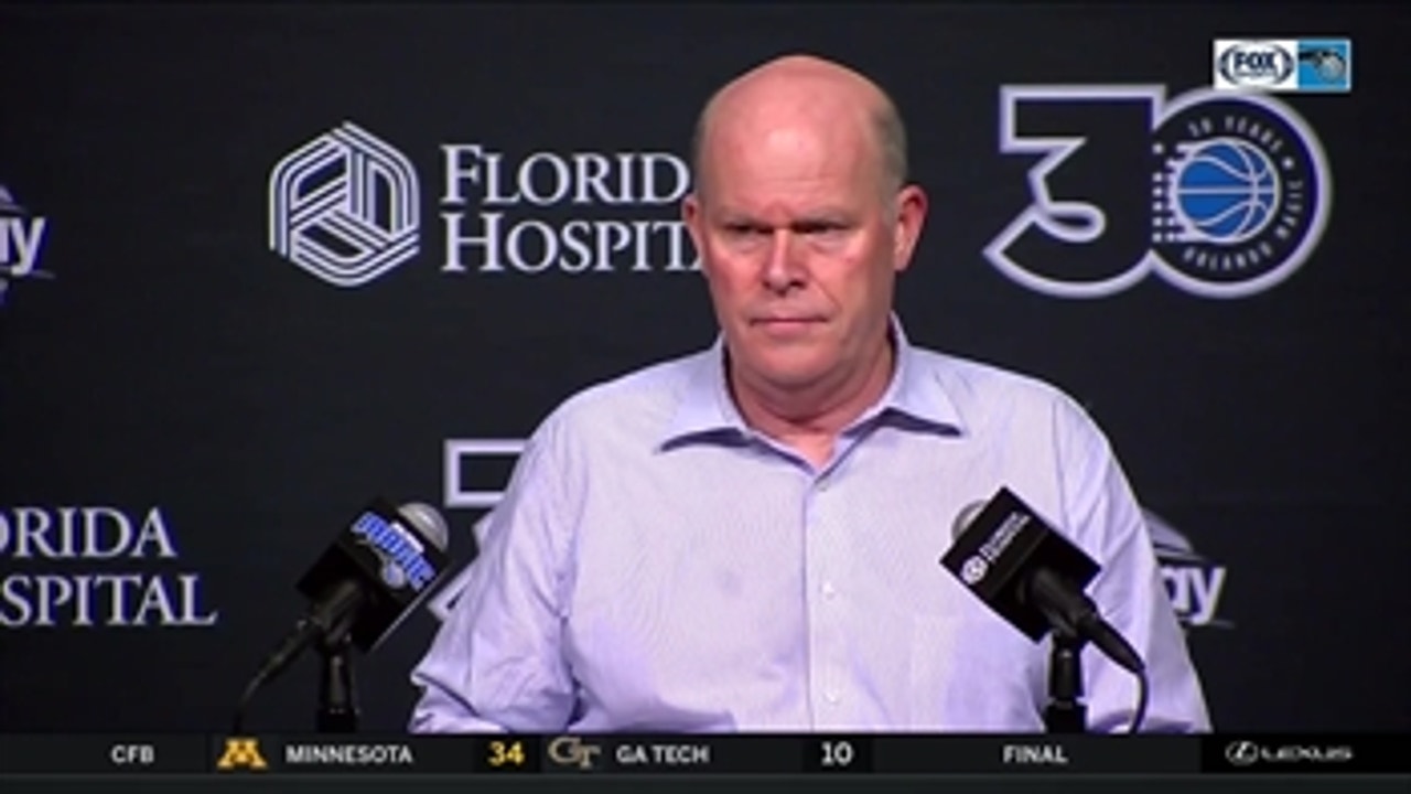 Steve Clifford on Magic's attitude after a tough OT loss to Suns