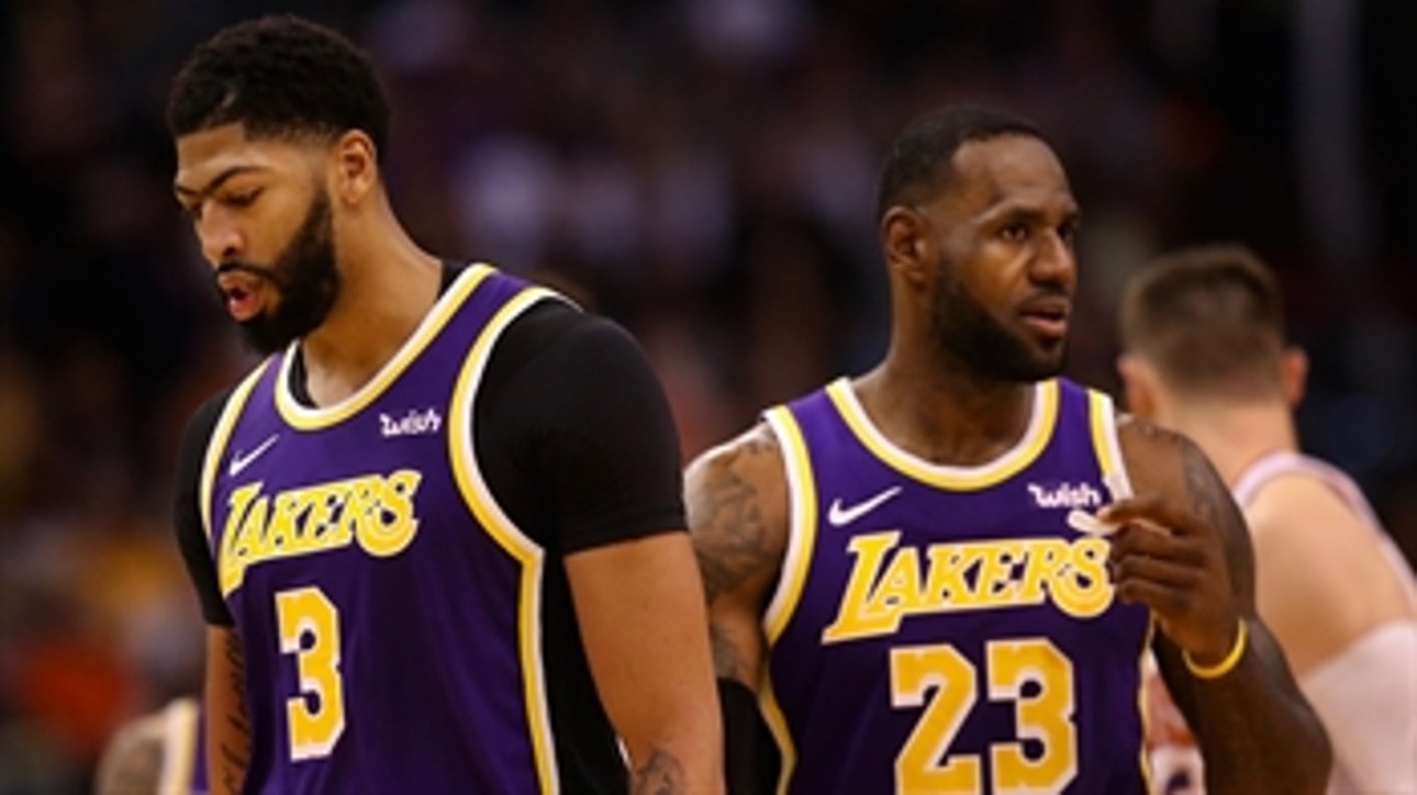 Nick Wright: Anthony Davis can be No. 1 in name but Lakers offense still runs through LeBron