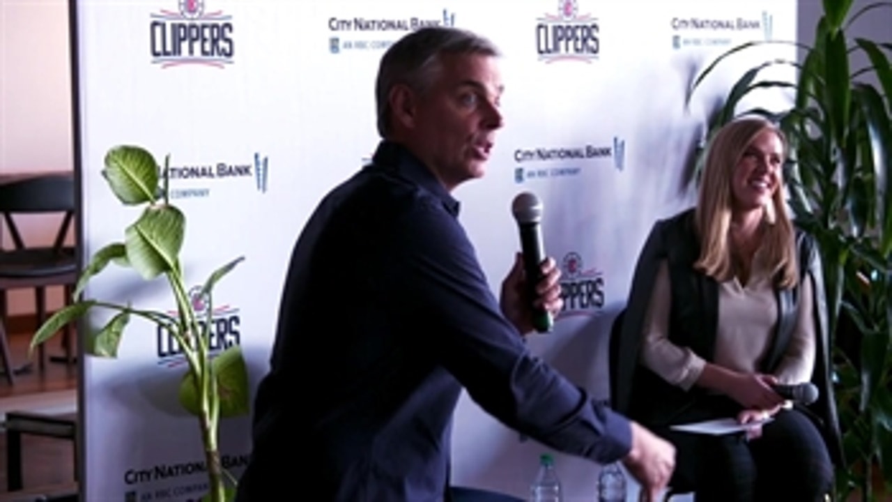 Colin Cowherd shares career advice during Clippers Legends series