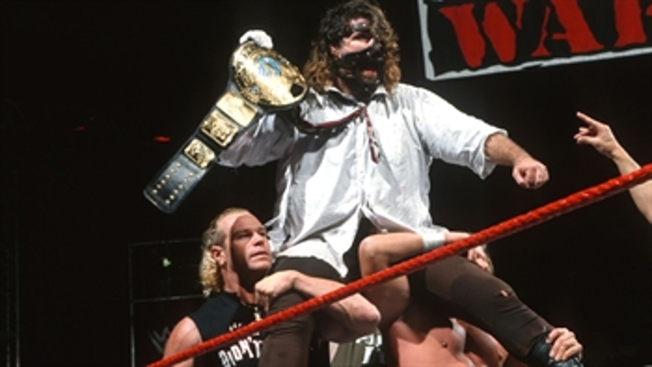 The Rock vs. Mankind – WWE Title Match: Raw, Jan. 4, 1999 (Full Match)