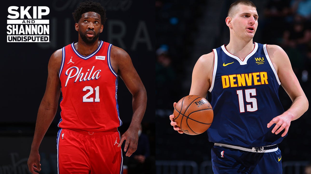 Skip Bayless: Joel Embiid's dominant, 'shaq-like' numbers edge Nikola Jokic for MVP I UNDISPUTED