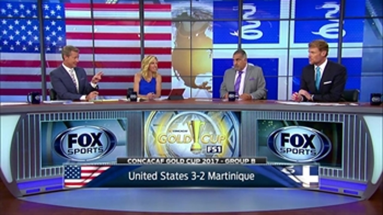 Jordan Morris lifted a struggling USMNT against Martinique | 2017 CONCACAF Gold Cup Highlights