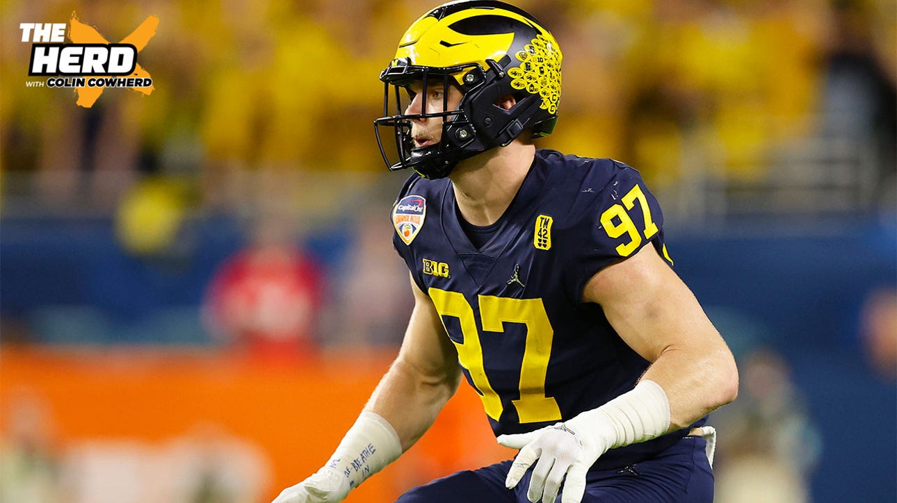 Aidan Hutchinson reflects on what being the No. 1 pick means to him, Michigan's historical season I THE HERD