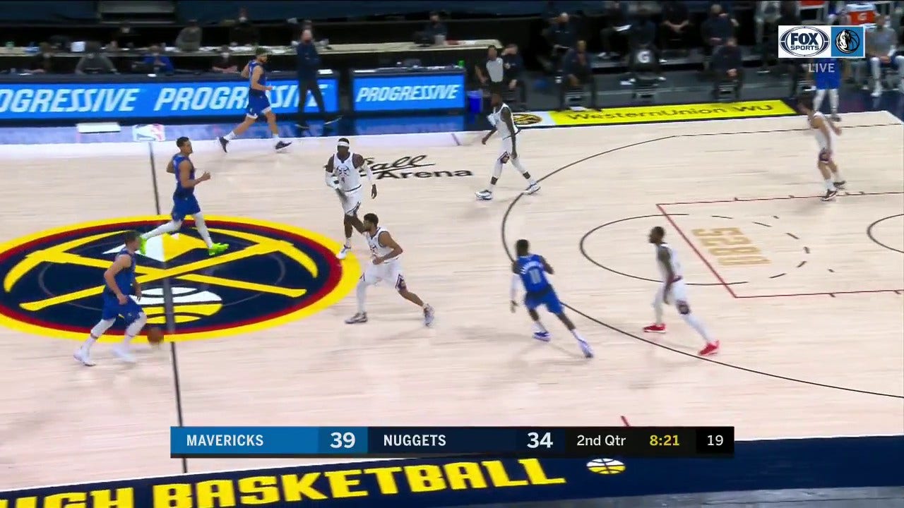 HIGHLIGHTS: Luka Doncic hits stepback 3 over Will Barton