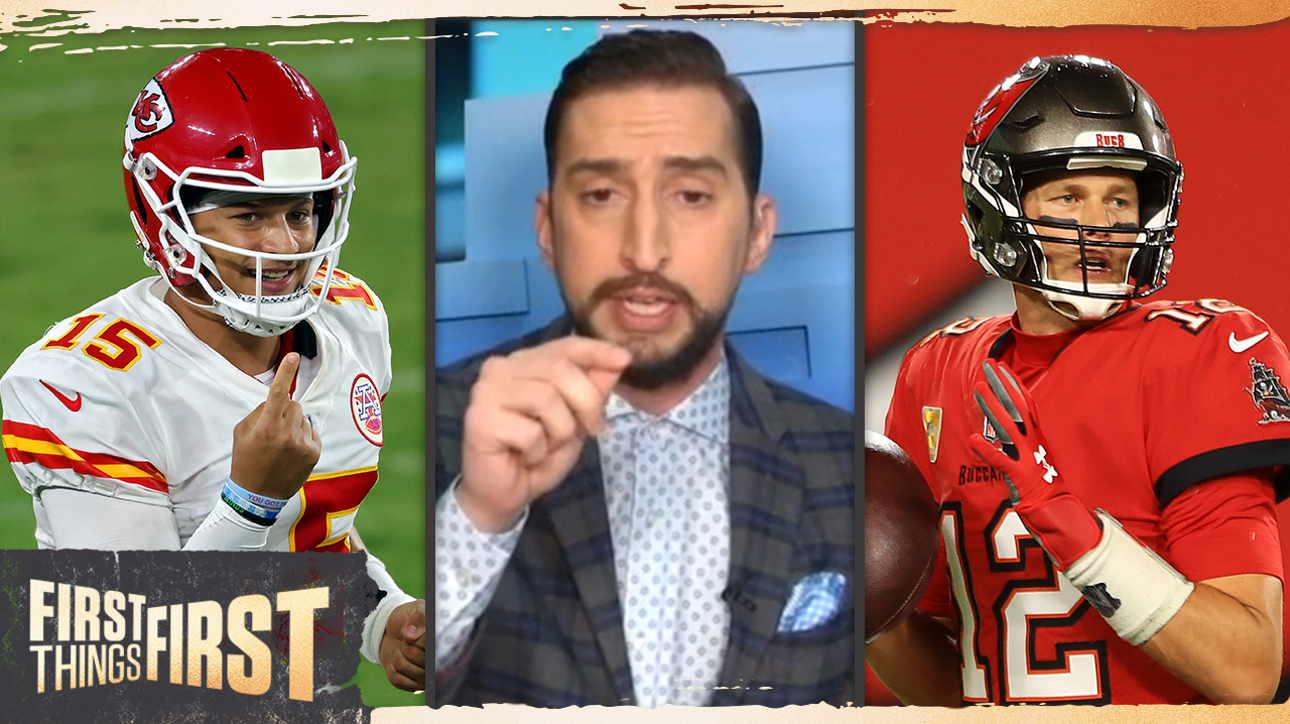 Nick Wright breaks down his Super Bowl LV Most Important Players Pyramid | FIRST THINGS FIRST