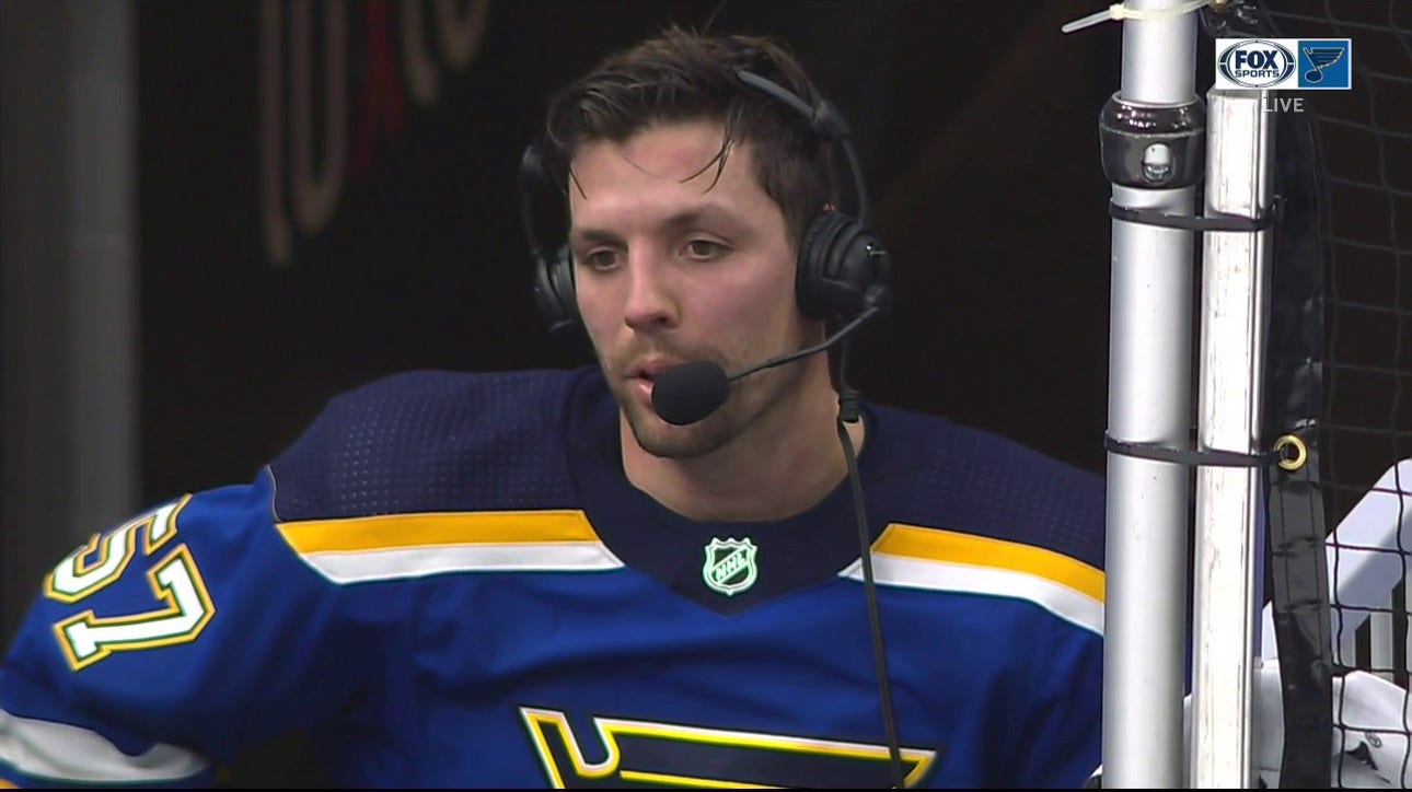 David Perron: 'We found a way to win' in overtime against Sharks
