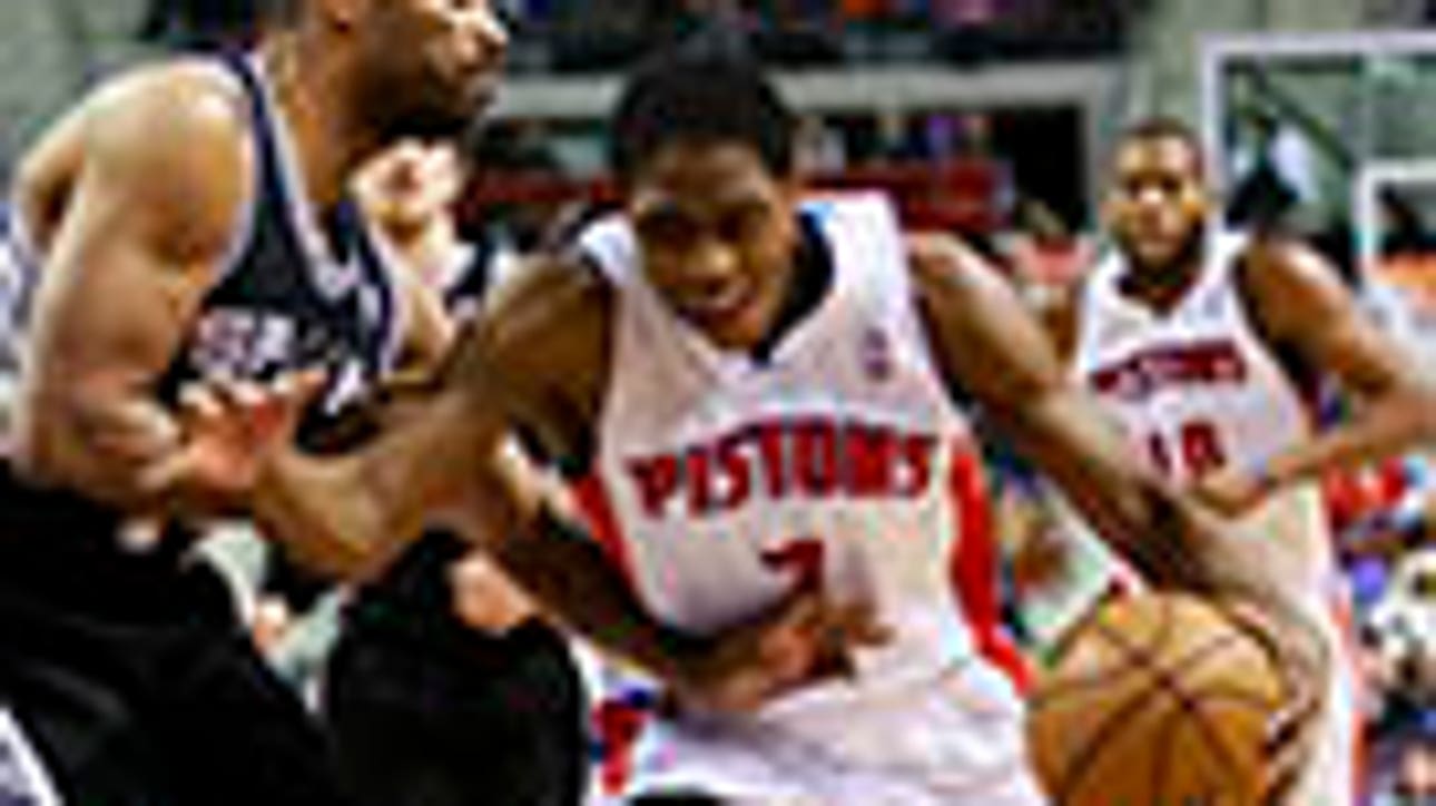 Pistons stun streaking Spurs