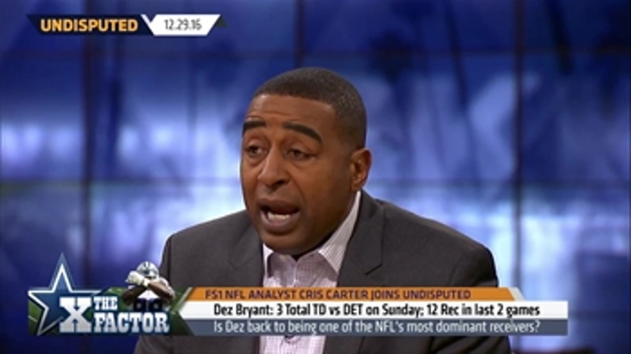 Dez Bryant's performance against the Lions doesn't mean he's back | UNDISPUTED