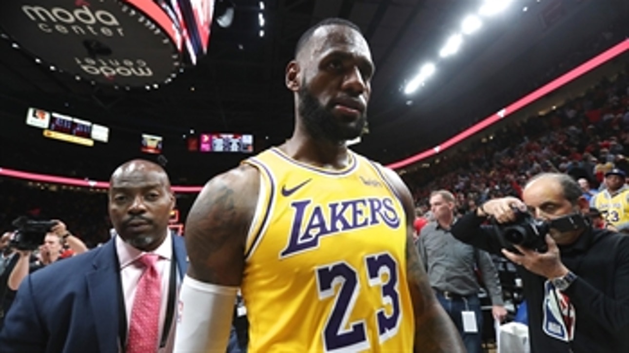 Shannon Sharpe explains why he is concerned with the Lakers' outside shooting