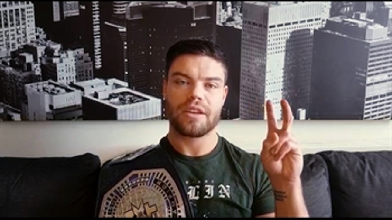 Jordan Devlin reacts to Interim NXT Cruiserweight Title Tournament news