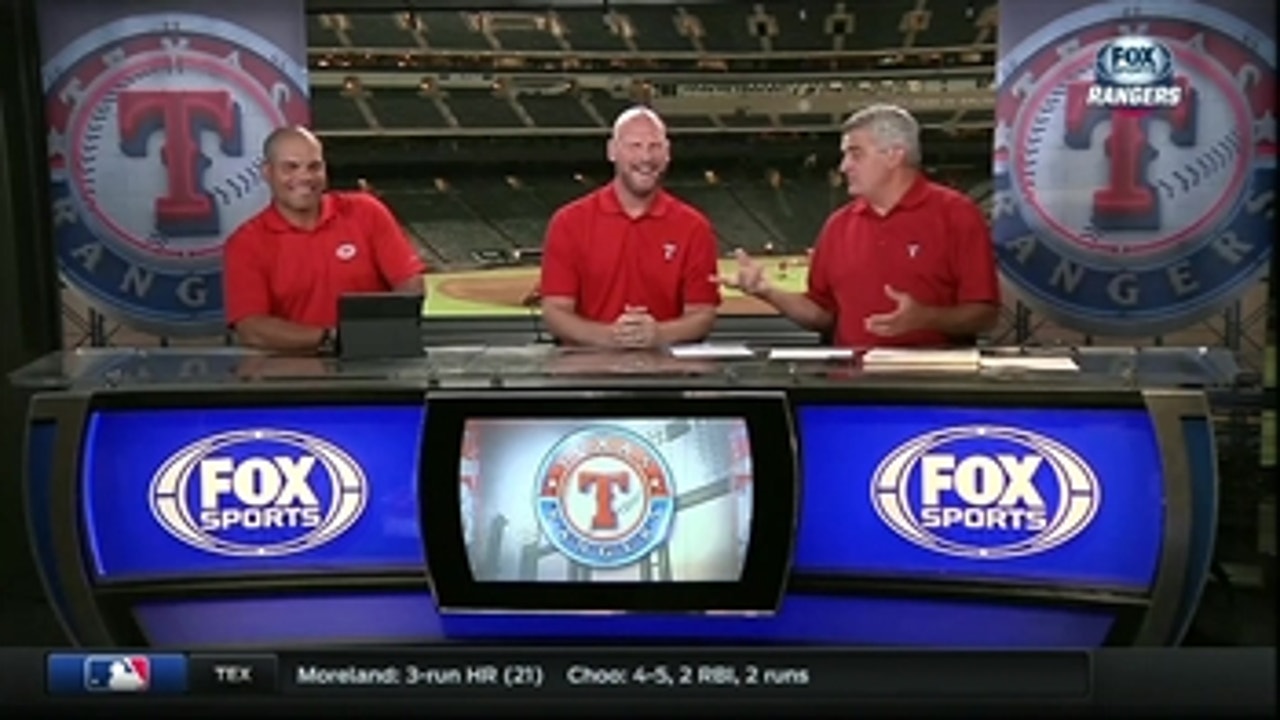 Rangers Live!: Ice baths becoming fun tradition for Rangers