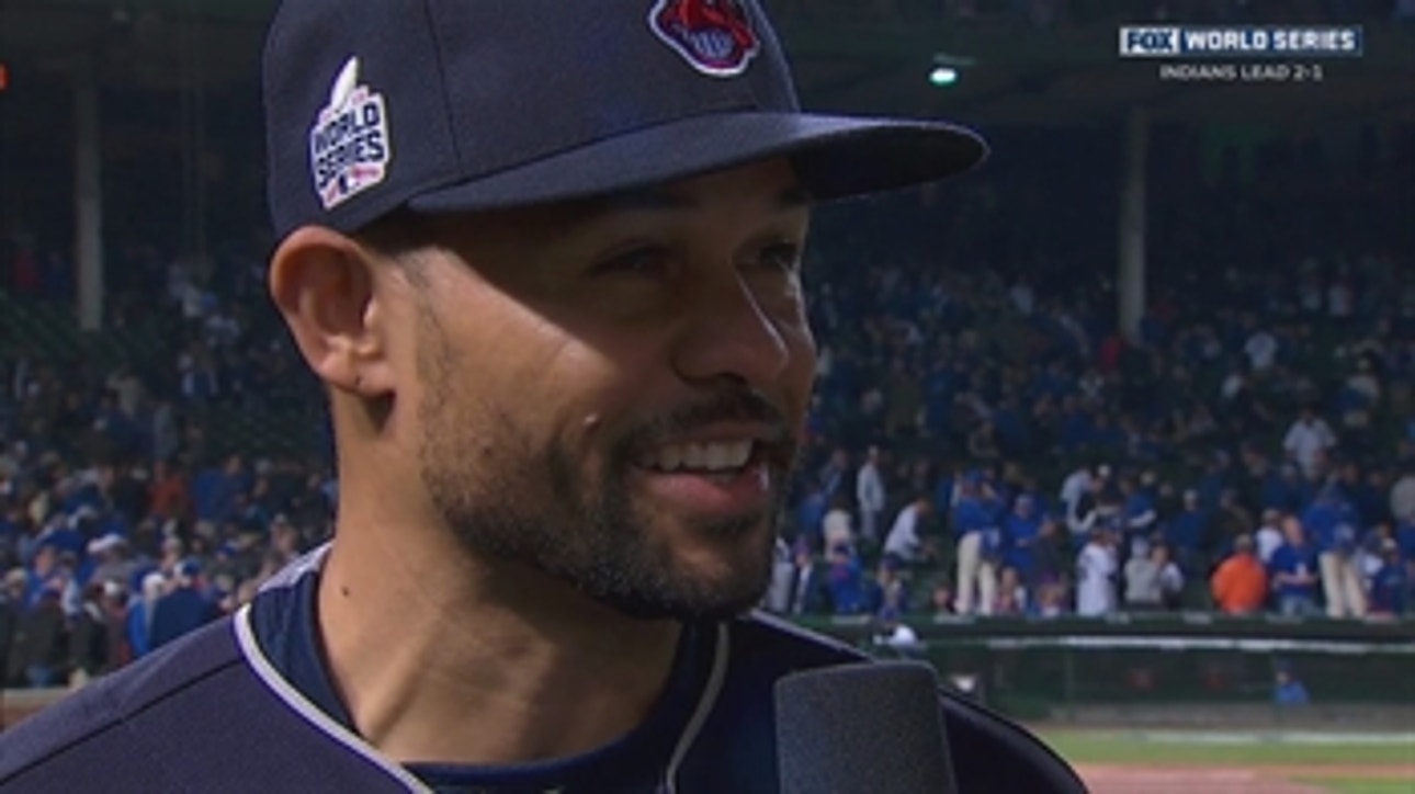 Coco Crisp speaks after knocking in lone run of World Series Game 3