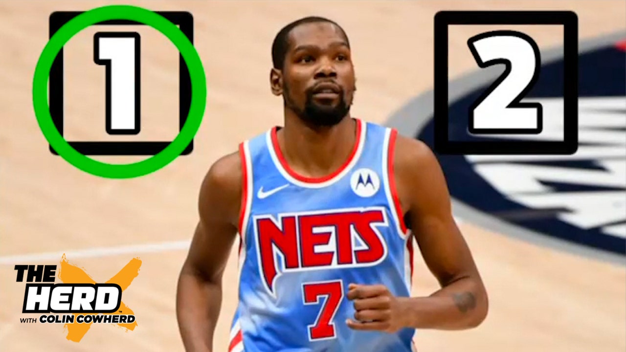 Colin Cowherd decides which NBA stars are a 1st or 2nd option | THE HERD