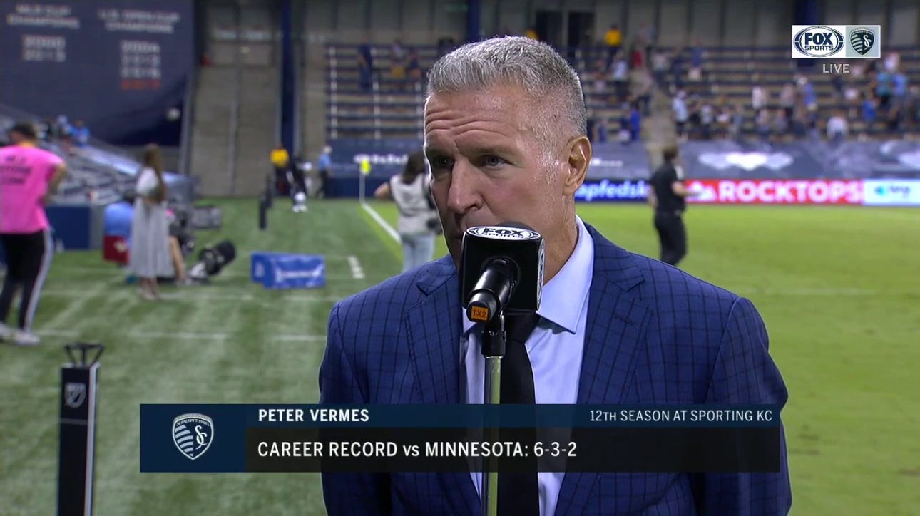 Vermes: 'For the majority of the game we were very good on the ball'