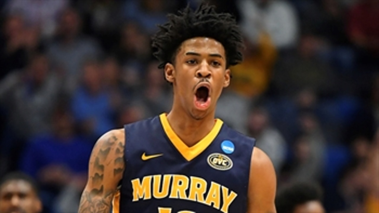 Skip Bayless with high praise for Ja Morant after his triple-double performance in NCAA Tournament