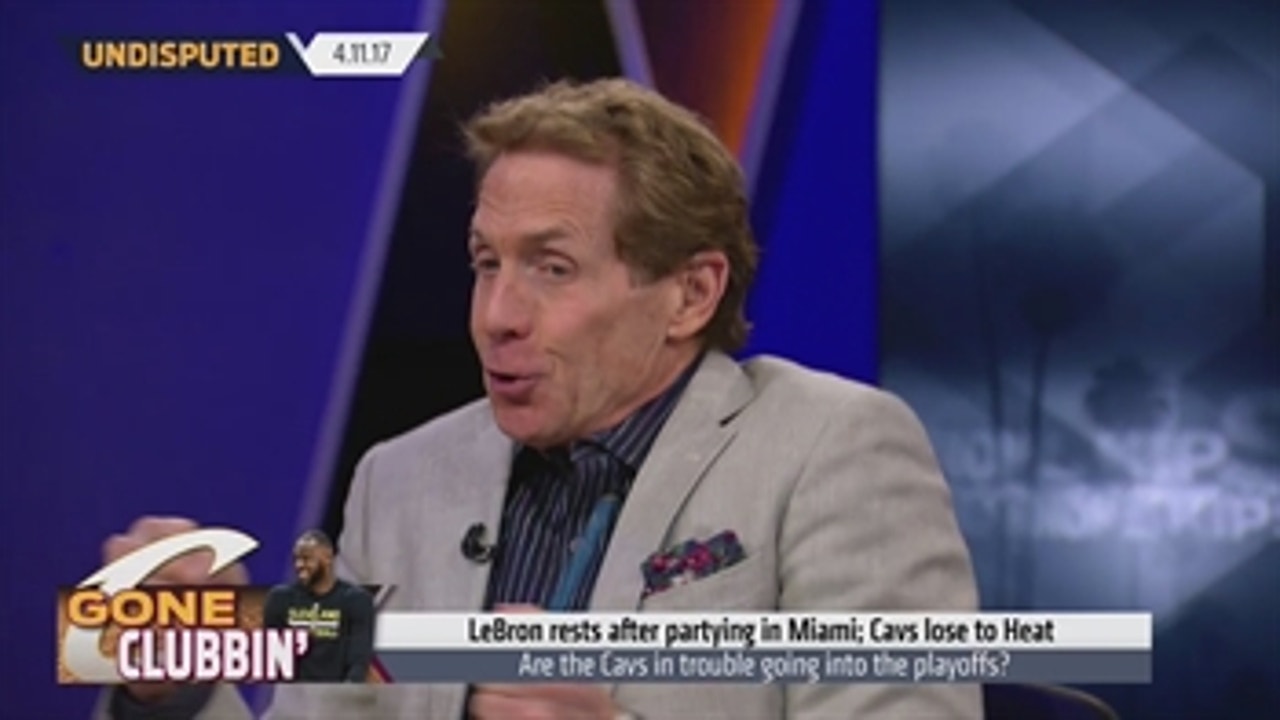 LeBron James parties in Miami then sits out loss vs. Heat - Skip reacts ' UNDISPUTED