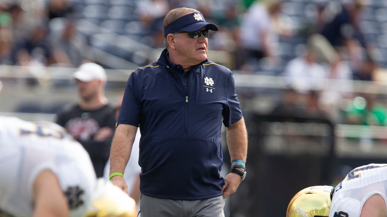 Urban Meyer names Notre Dame's Brian Kelly Coach of the Year