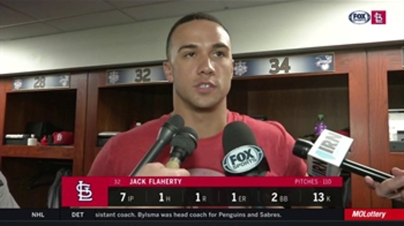 Jack Flaherty on loss to Brewers: 'It's just a tough one'