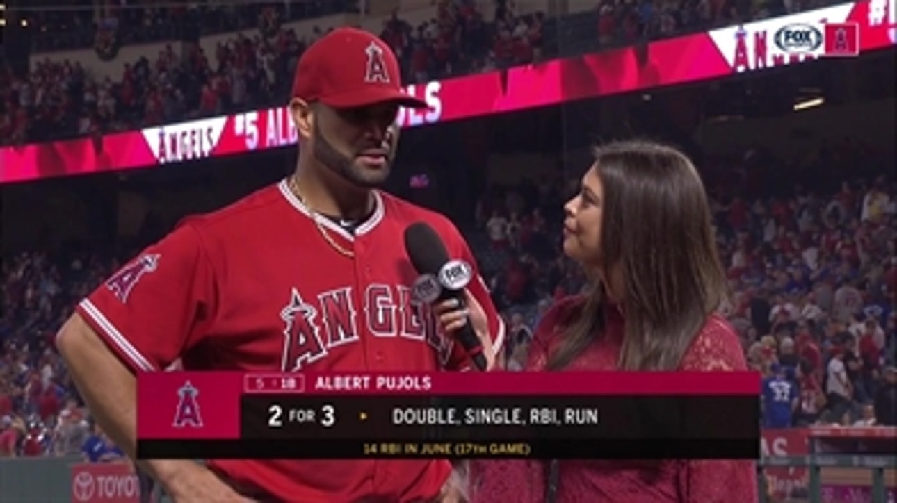 Albert Pujols, the Angels sage: 'It's been a rough month, but we still got a ways to go'