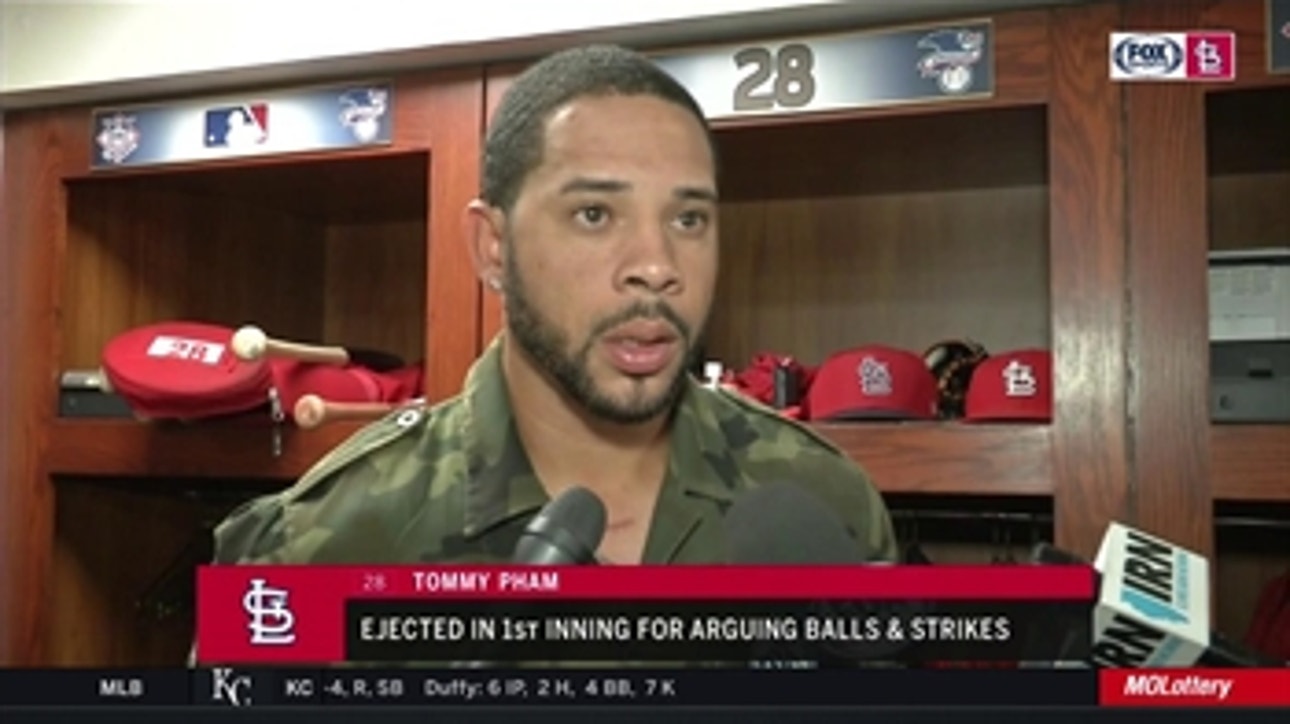 Tommy Pham says umpires 'have to be right' calling balls and strikes