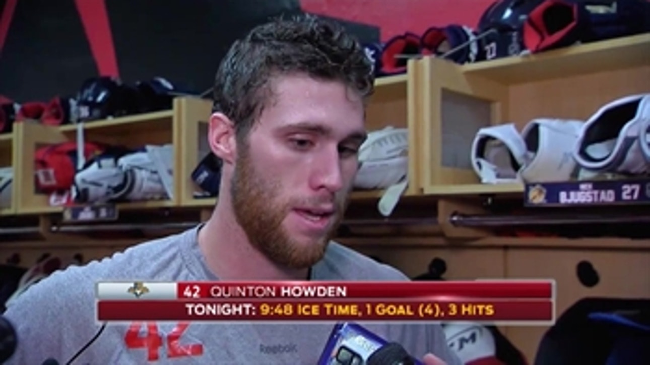 Quinton Howden: 'You gotta be able to regroup'