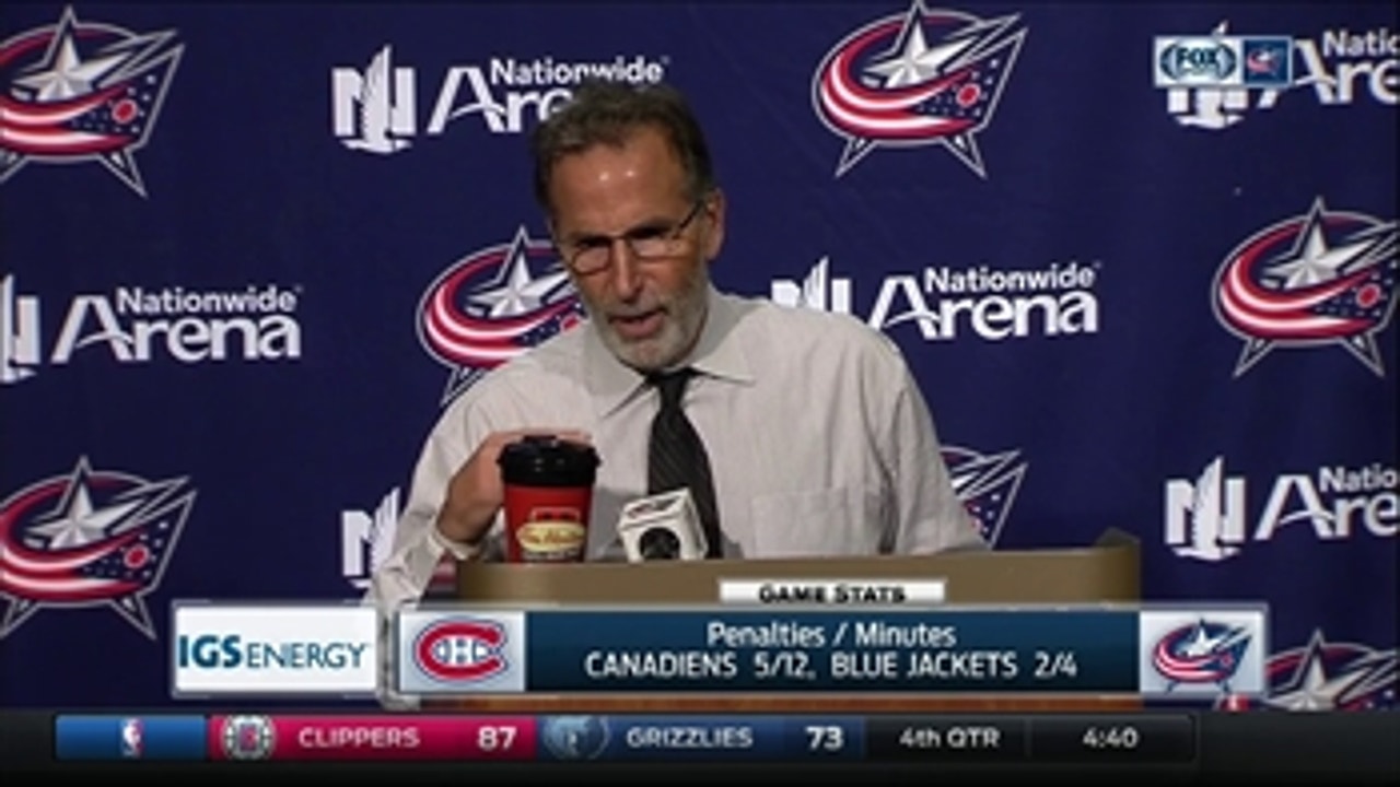 John Tortorella sees Blue Jackets building layers of confidence