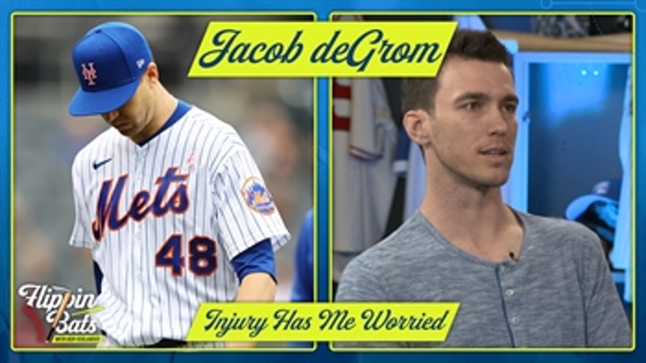 Jacob deGrom injury has me 'a little worried' — Ben Verlander ' Flippin' Bats