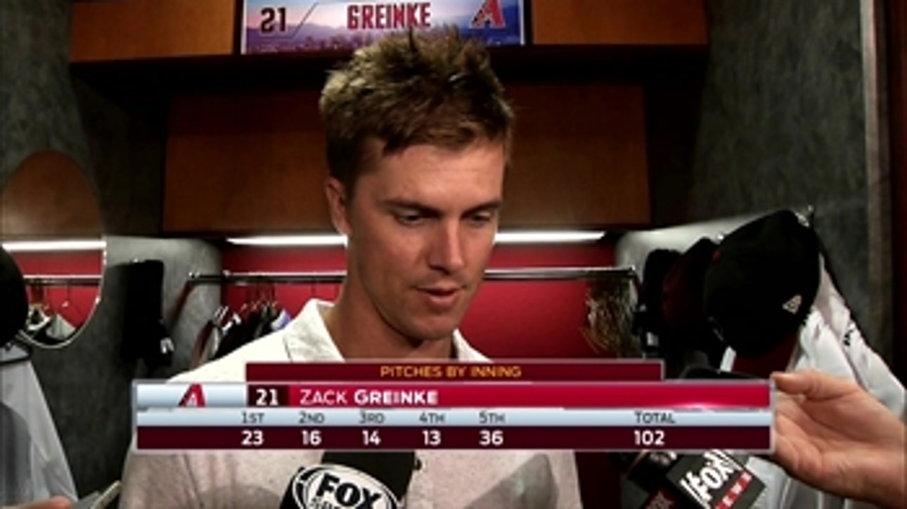 Zack Greinke: I was missing by a little bit