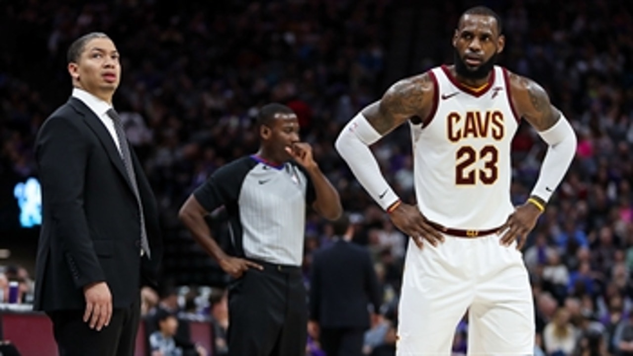 Skip Bayless discusses Cavaliers coach's comments on 'get rid of agendas' after blowout loss