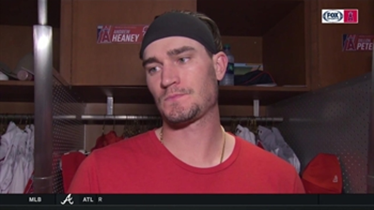 Heaney on his success on the mound tonight