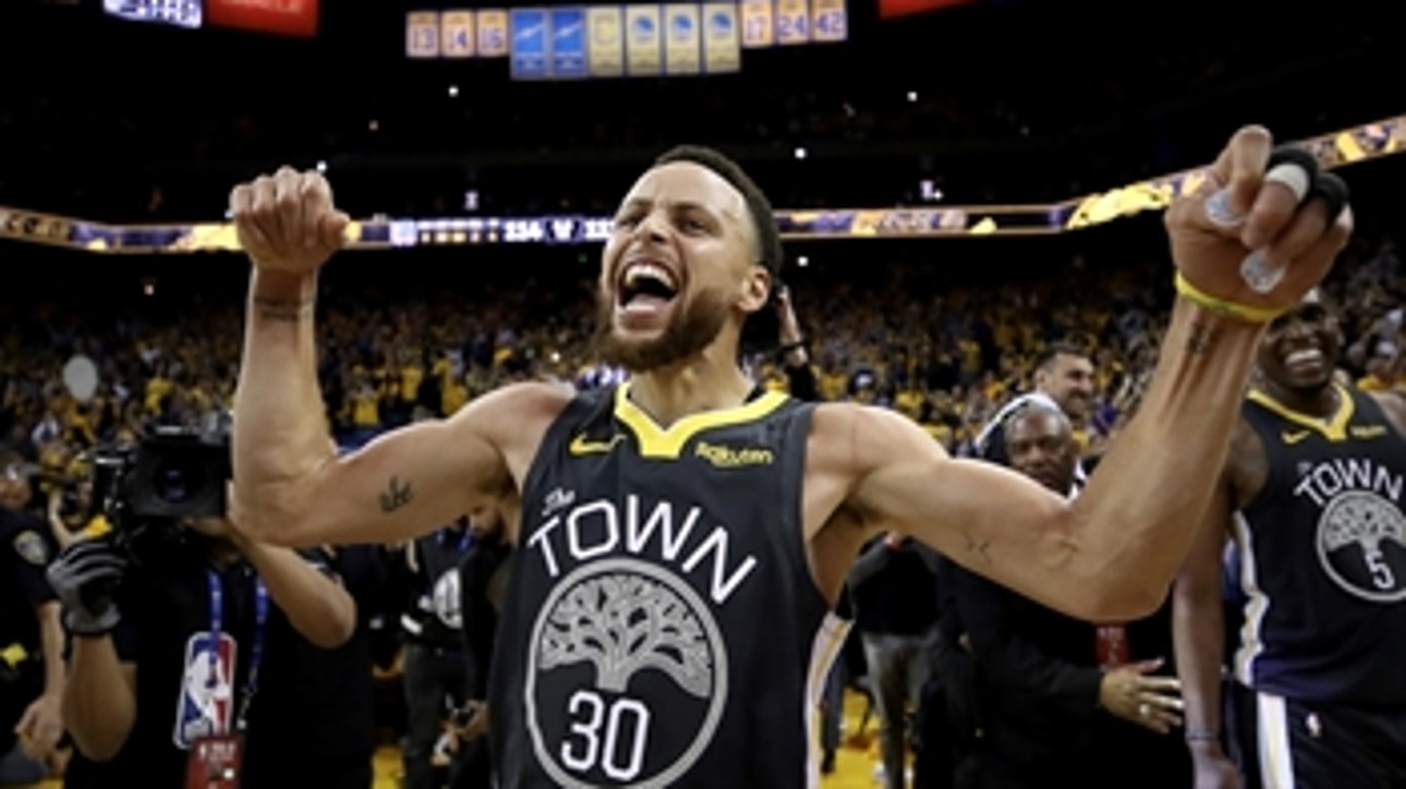 Shannon Sharpe makes the case for Steph Curry being a Top 10 player ever — if he wins the Finals MVP