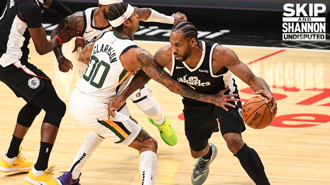 Shannon Sharpe gives his prediction for Jazz-Clippers in Round 2  | UNDISPUTED