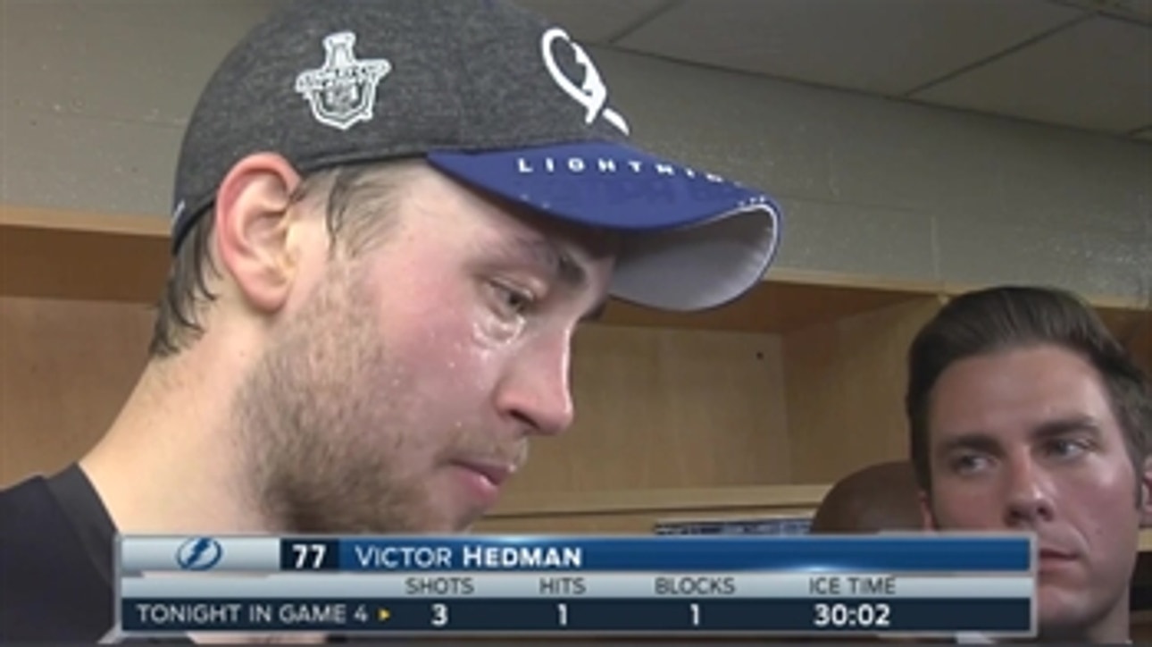 Victor Hedman: Big difference from Game 3