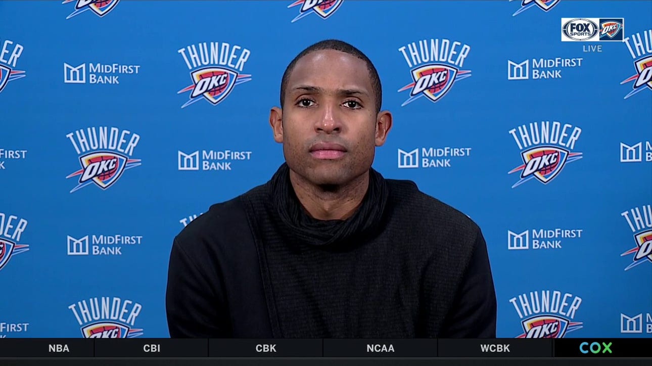 Al Horford: 'Our half court defense was very good'