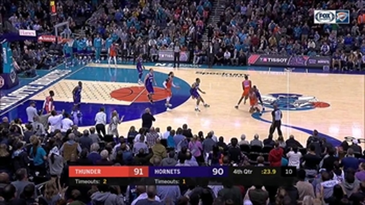 HIGHLIGHTS: Chris Paul drills basket to put Thunder up in 4th
