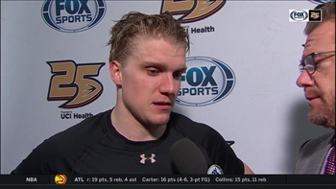 Jakob Silfverberg talks about the Ducks' recent struggles after 4th straight loss