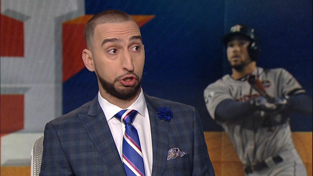 Nick Wright, Cris Carter talk Dodgers, Astros ahead of Game 7 of World Series ' FIRST THINGS FIRST