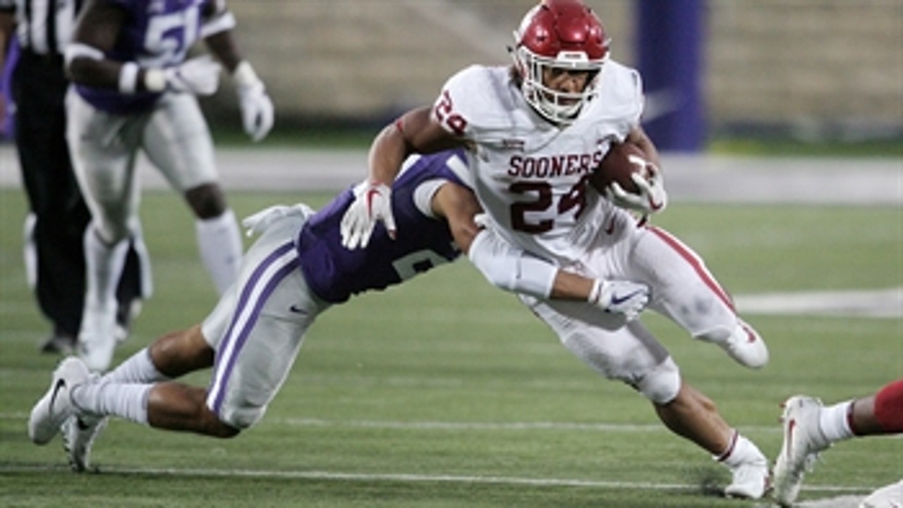 Rodney Anderson and the No. 9 Oklahoma Sooners score with 7 seconds left to beat Kansas State, 42-35