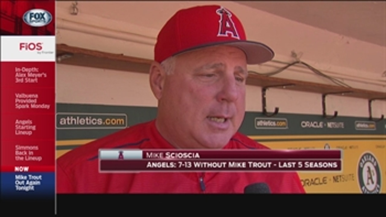 Angels Live: Mike Scioscia gives updates on Mike Trout, Andrelton Simmons
