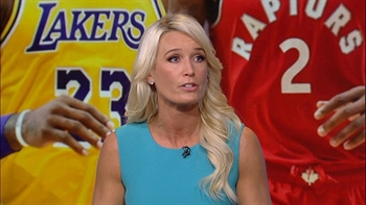 Sarah Kustok on Kawhi Leonard's future: There are high expectations that he will re-sign with the Raptors